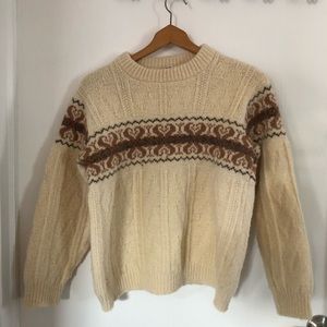 70's Vintage Fair Isle Caldwell Sweater